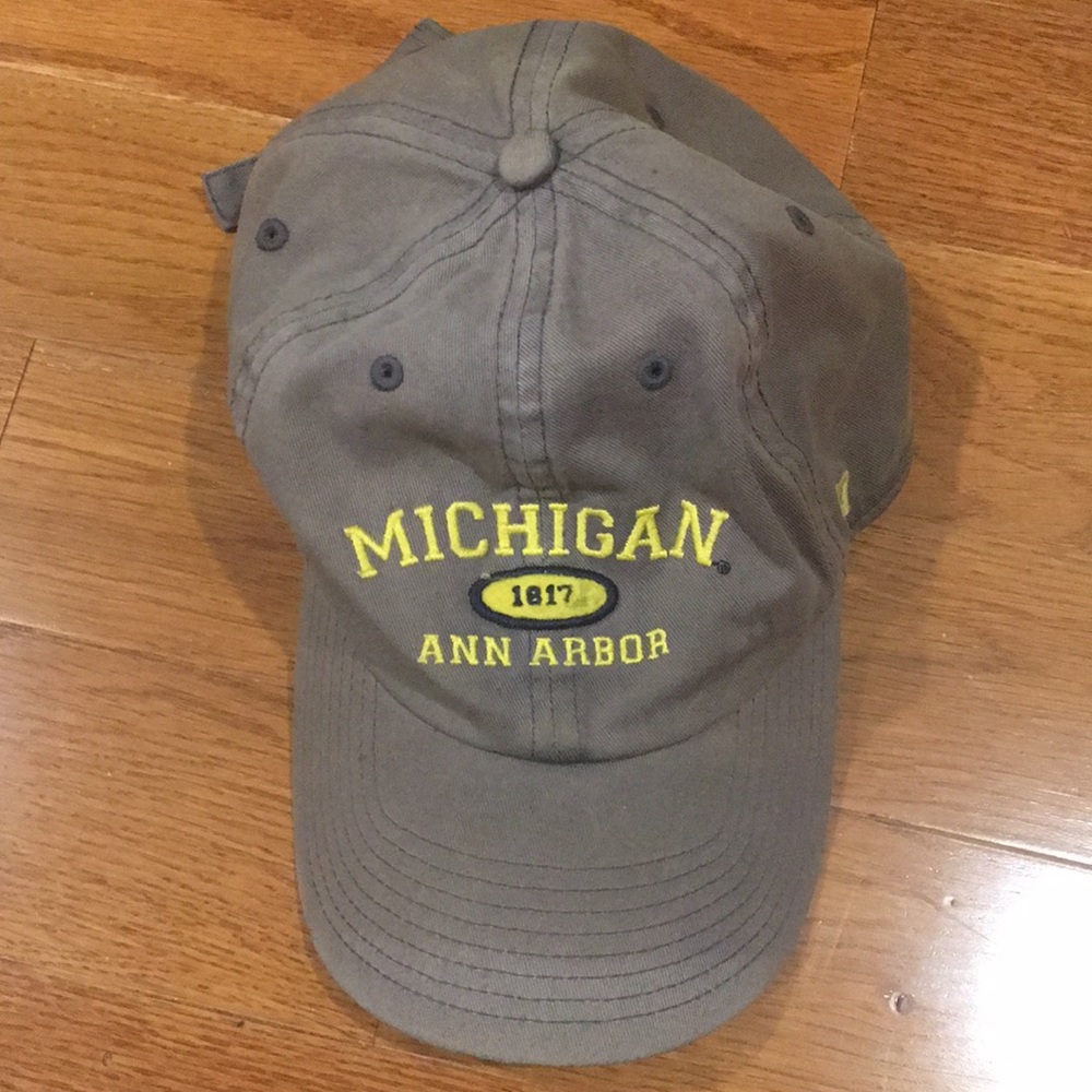 Michigan Wolverines 47 brand clean-up strapback